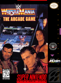 WWF WrestleMania: The Arcade Game - Fanart - Box - Front (North America) - 1534x2100