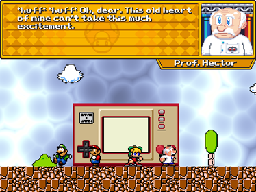 Mushroom Kingdom Fusion - Screenshot - Gameplay (World) - 320x240
