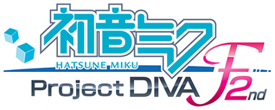 Hatsune Miku: Project DIVA F 2nd - Clear Logo (World) - 441x176