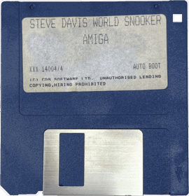Steve Davis World Snooker - Disc (Europe) - 949x985