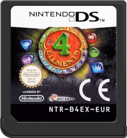 Gem Quest: 4 Elements - Cart - Front (Europe) - 517x564