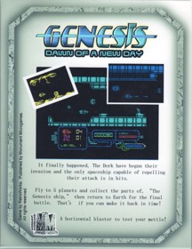 Genesis: Dawn of a New Day - Box - Back (United Kingdom) - 887x1150