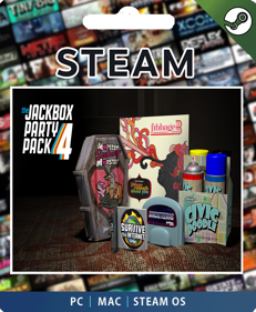 The Jackbox Party Pack 4 - Fanart - Disc (World) - 1268x1540