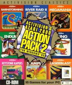 Activision's Atari 2600 Action Pack 2 - Box - Front (North America) - 684x800