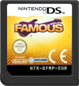Famous: The Road to Glory! - Cart - Front (Europe) - 516x564