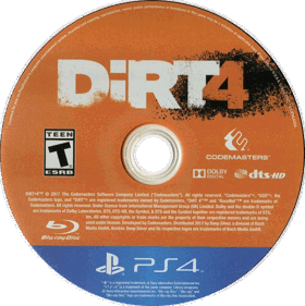 DiRT 4 - Disc (North America) - 743x745