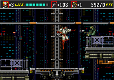 Shinobi III: Return of the Ninja Master - Screenshot - Gameplay (World) - 640x448