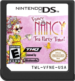 Fancy Nancy: Tea Party Time! - Cart - Front (North America) - 517x564