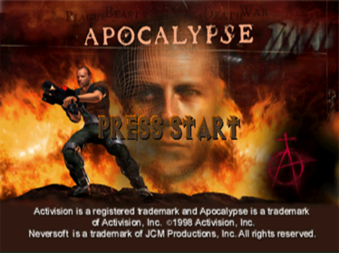 Apocalypse - Screenshot - Game Title (North America) - 640x480
