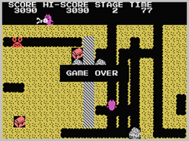 Cavit - Screenshot - Game Over (World) - 256x192