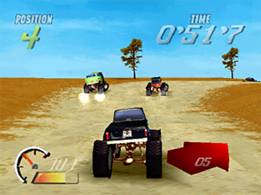 Thunder Truck Rally - Screenshot - Gameplay (World) - 640x480