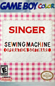Singer Sewing Machine Operation Software - Box - Front (North America) - 741x1155
