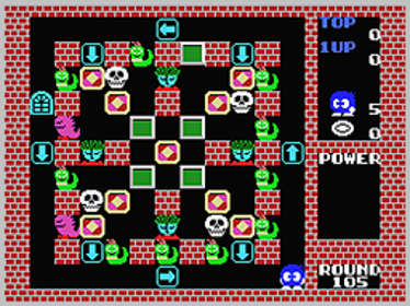 Eggerland Mystery - Screenshot - Gameplay (World) - 256x192