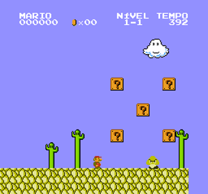 Super Mario Bros.: Desert Land - Screenshot - Gameplay (South America) - 256x240