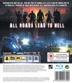 Resident Evil: Operation Raccoon City - Box - Back (Europe) - 694x800
