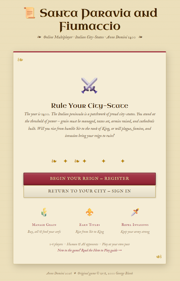 Santa Paravia and Fiumaccio - Screenshot - Game Title (World) - 705x1100