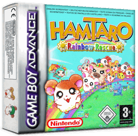HamTaro: Rainbow Rescue - Box - 3D (Europe) - 1016x998