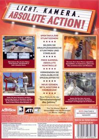 The Movies: Stunts & Effects - Box - Back (Germany) - 564x800