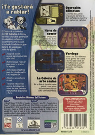 102 Dalmatians Activity Center - Box - Back (Spain) - 936x1331