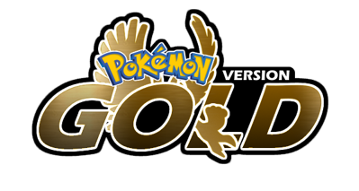 Pokémon Gold Version - Clear Logo (North America) - 600x320
