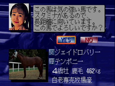 Winning Post EX - Screenshot - Gameplay (Japan) - 640x480
