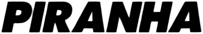 Piranha - Clear Logo (United States) - 1476x248