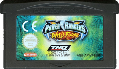 Power Rangers: Wild Force - Cart - Front (Europe) - 702x408
