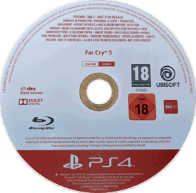 Far Cry 5 - Disc (World) - 1518x1504
