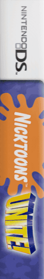 Nicktoons Unite! - Box - Spine (North America) - 136x863