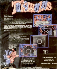 Thromulus: The Enemy Within - Box - Back (North America) - 1022x1223