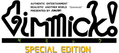 Gimmick! Special Edition - Clear Logo (World) - 2500x1127