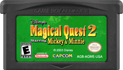 Disney's Magical Quest 2 Starring Mickey & Minnie - Cart - Front (North America) - 1000x574