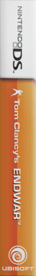 Tom Clancy's EndWar - Box - Spine (North America) - 113x866