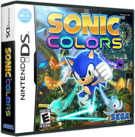 Sonic Colors - Box - 3D (North America) - 869x877