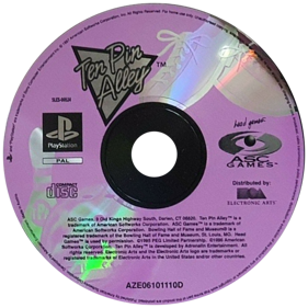 Ten Pin Alley - Disc (Europe) - 600x600