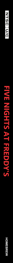 Five Nights At Freddy's - Box - Spine (World) - 68x1376