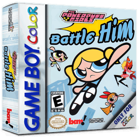 The Powerpuff Girls: Battle HIM - Box - 3D (North America) - 1016x998