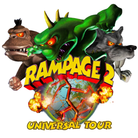 Rampage 2: Universal Tour - Clear Logo (North America) - 1600x1600