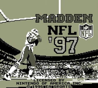 Madden 97 - Screenshot - Game Title (North America) - 1084x976