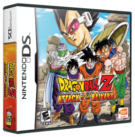 Dragon Ball Z: Attack of the Saiyans - Box - 3D (North America) - 900x911