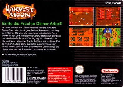Harvest Moon - Box - Back (Germany) - 1126x800