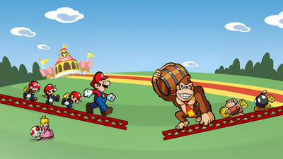 Mario vs. Donkey Kong 2: March of the Minis - Fanart - Background (World) - 1920x1080
