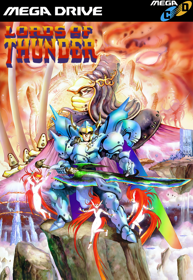 Lords of Thunder - Fanart - Box - Front (North America) - 490x710