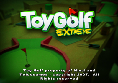 Toy Golf Extreme - Screenshot - Game Title (Europe) - 640x448
