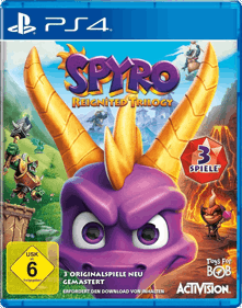 Spyro Reignited Trilogy - Box - Front - Reconstructed (Germany) - 1167x1483