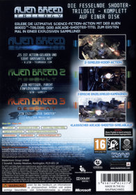Alien Breed Trilogy - Box - Back (Germany) - 1200x1719