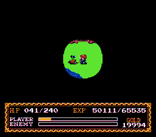Ys - Screenshot - Gameplay (World) - 256x224
