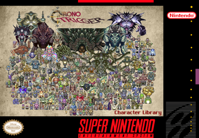 Chrono Trigger: Character Library - Fanart - Box - Front (North America) - 512x356
