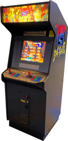 X-Men vs. Street Fighter - Arcade - Cabinet (United States) - 1568x3237
