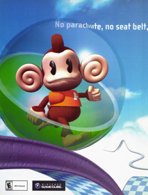 Super Monkey Ball - Advertisement Flyer - Front (United States) - 1675x2200